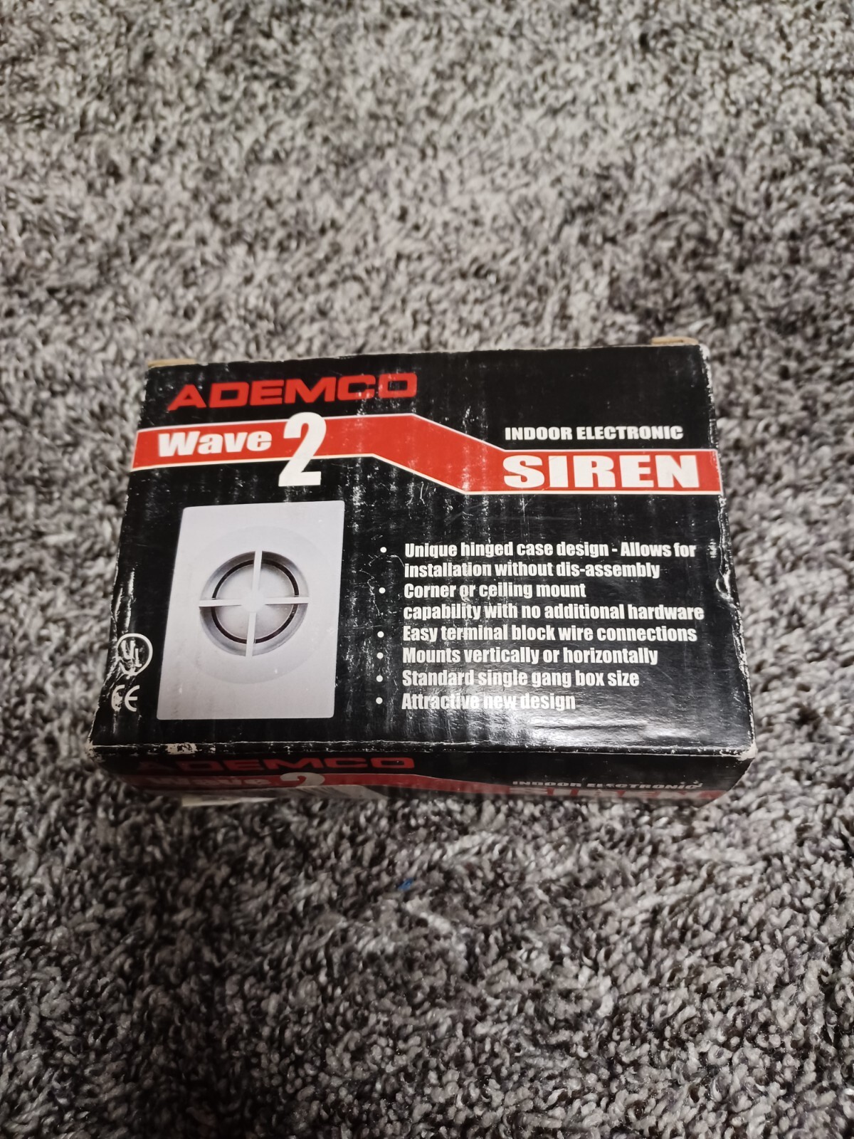 Ademco Siren Wave 2 New – Indoor Electric Siren 106db