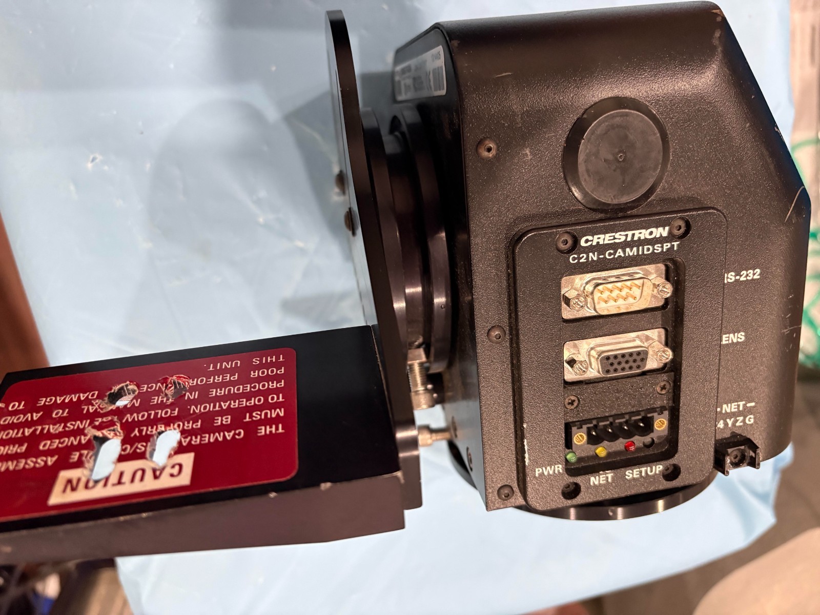 Crestron C2N-CAMIDSPT Digital Servo Pan/Tilt Head Camera Interface – Tested