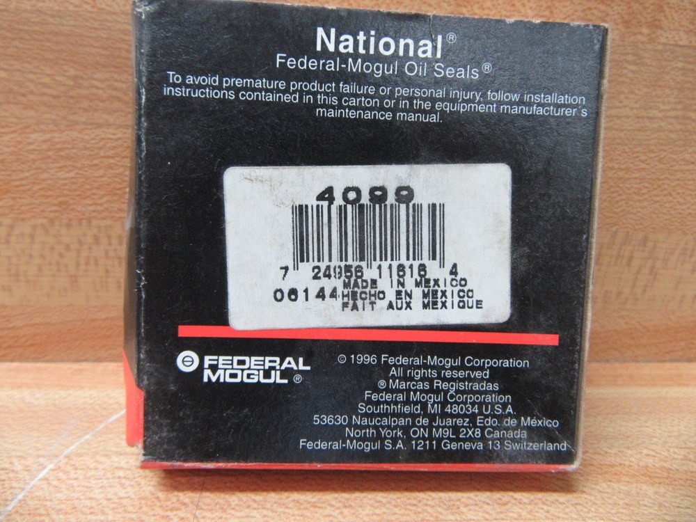 National 4099 Federal Mogul Oil Seal
