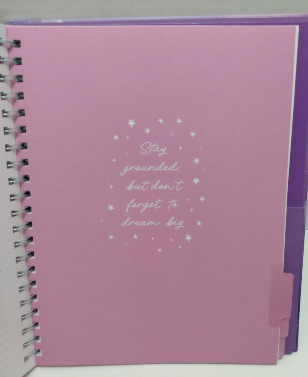 NEW UNDATED Pembrook GRATITUDE Monthly PLANNER GOALS Stickers Pocket Ruler