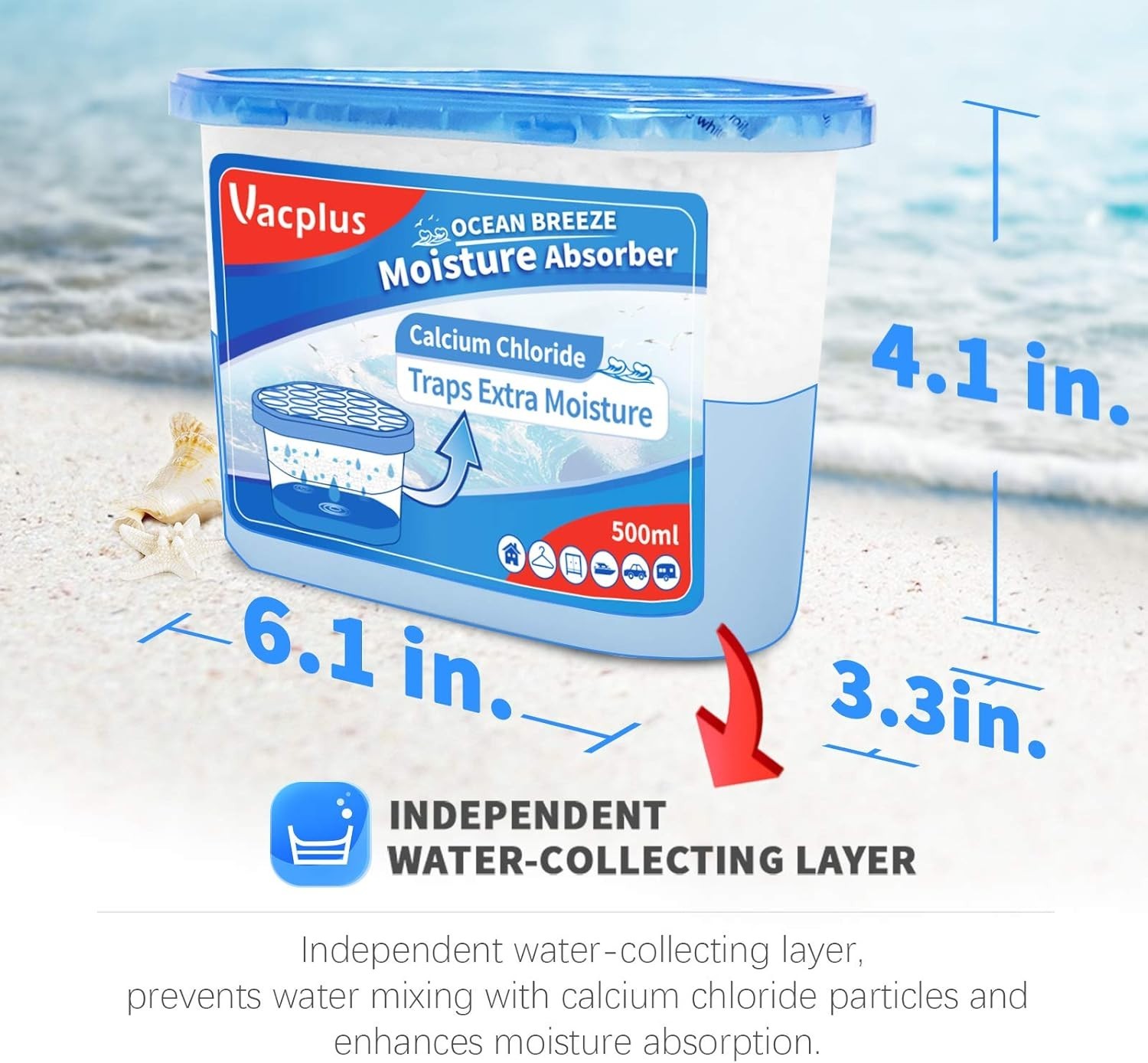 Efficient Moisture Absorbers 12 Pack – 10.5 Oz, Compact & Energy-saving Solution