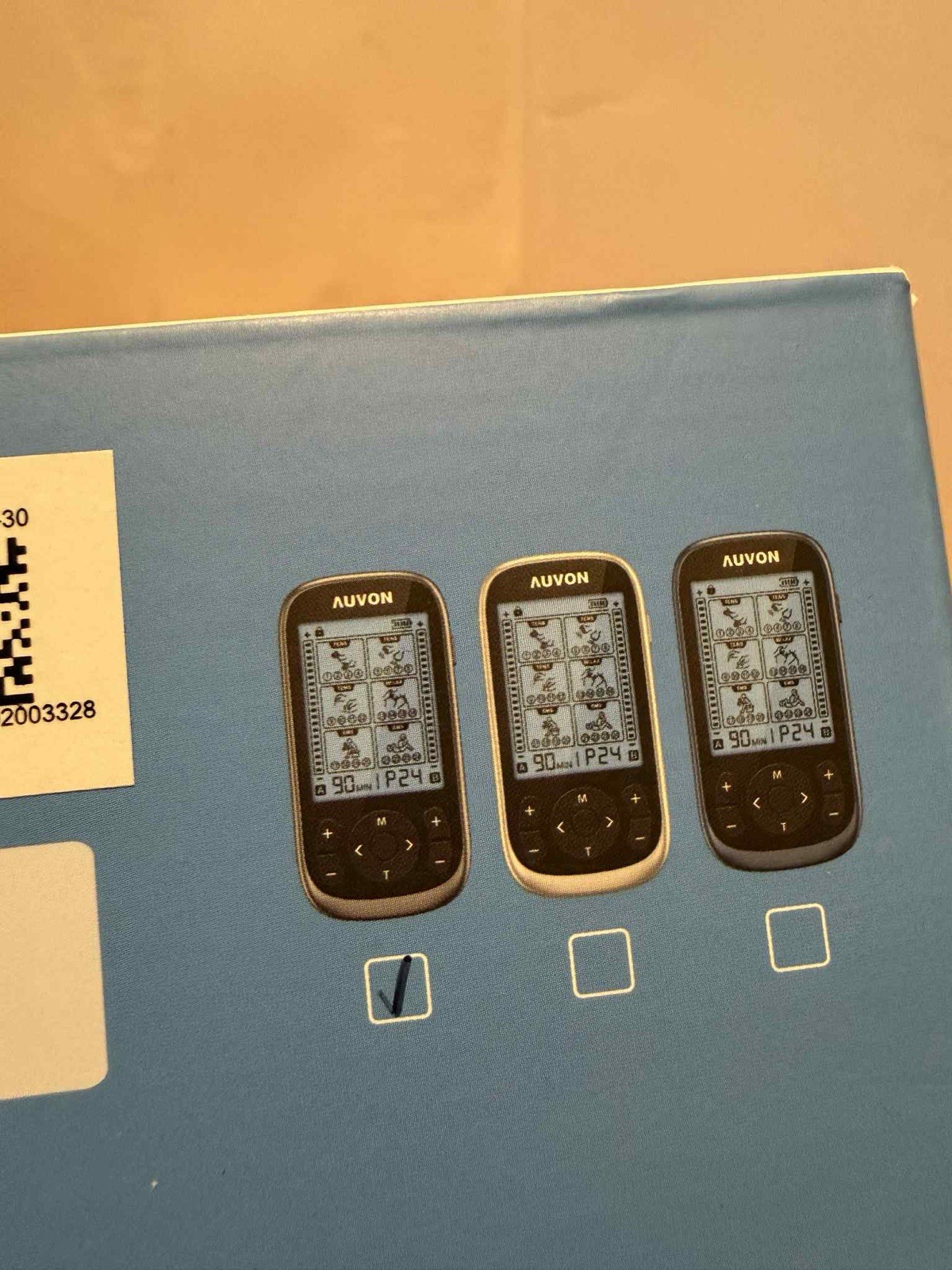 AUVON TENS & EMS Unit TA2224 | 24 Modes, Rechargeable, Dual Channel