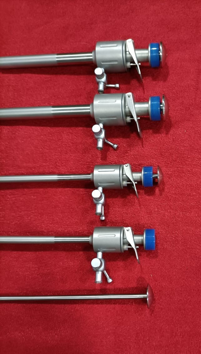 Laparoscopic Trocar Cannula 5mm/10mm SS Reusable Instruments – 4 nos.
