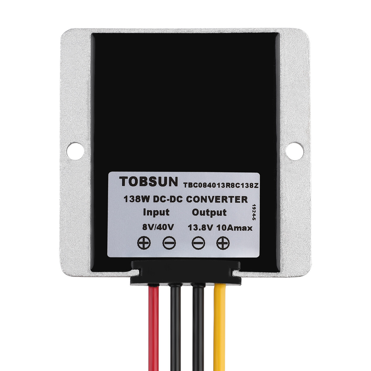 Voltage Reducer Power Converter DC 8V-40V to 13.8V 10A 138W Regulator Waterproof