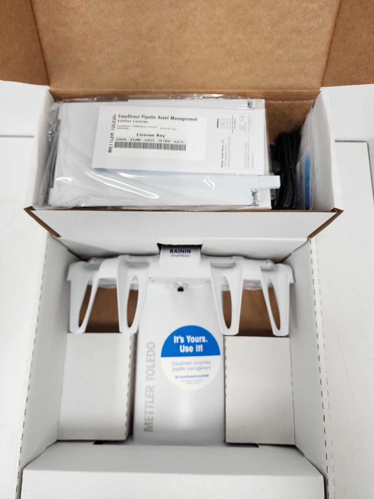 New In Box Mettler Toledo Rainin Smart Stand SCS-B w/ Power Adapter 30312897