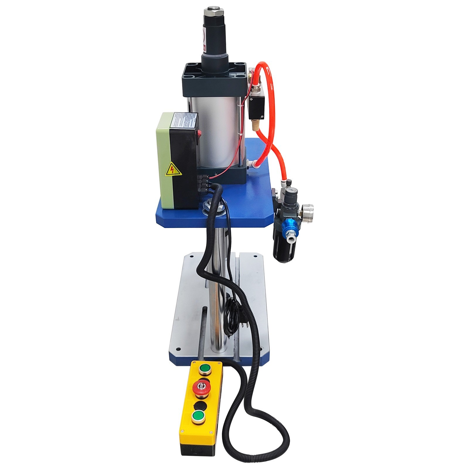 Pneumatic Punch Machine Punch Press controller 110V 1763lbs 3.9-1.9in Two Column