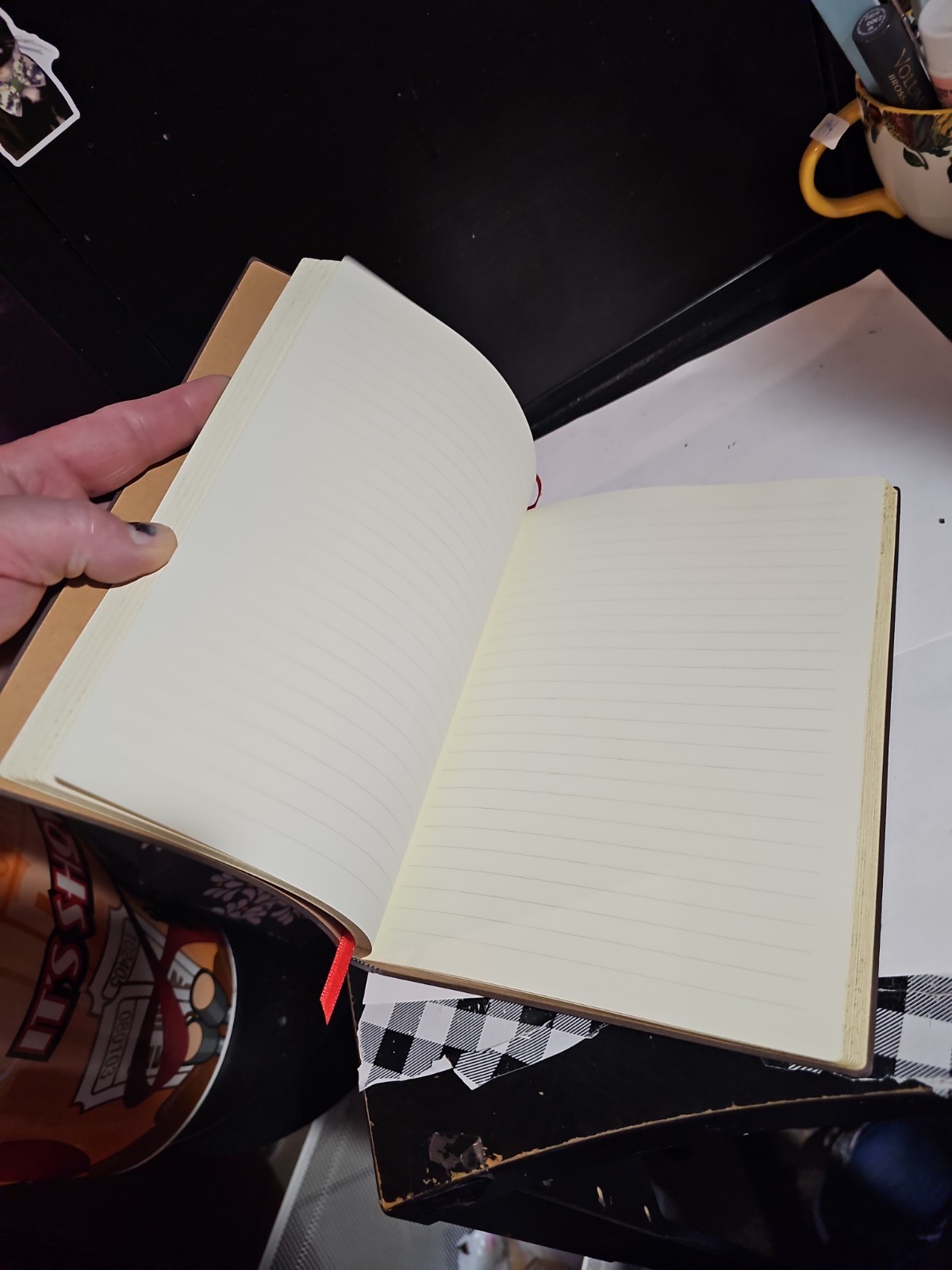 New Paper Blanks 7×9 Ochre Journal