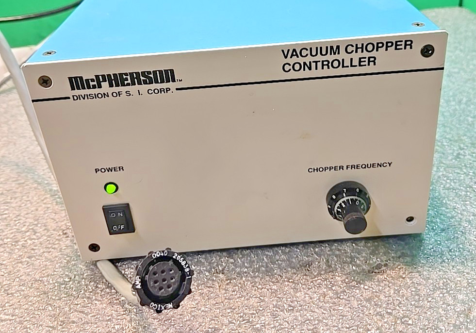 Vacuum Chopper Controller McPherson 793 Optical Light Beam Laser Photo Shutter