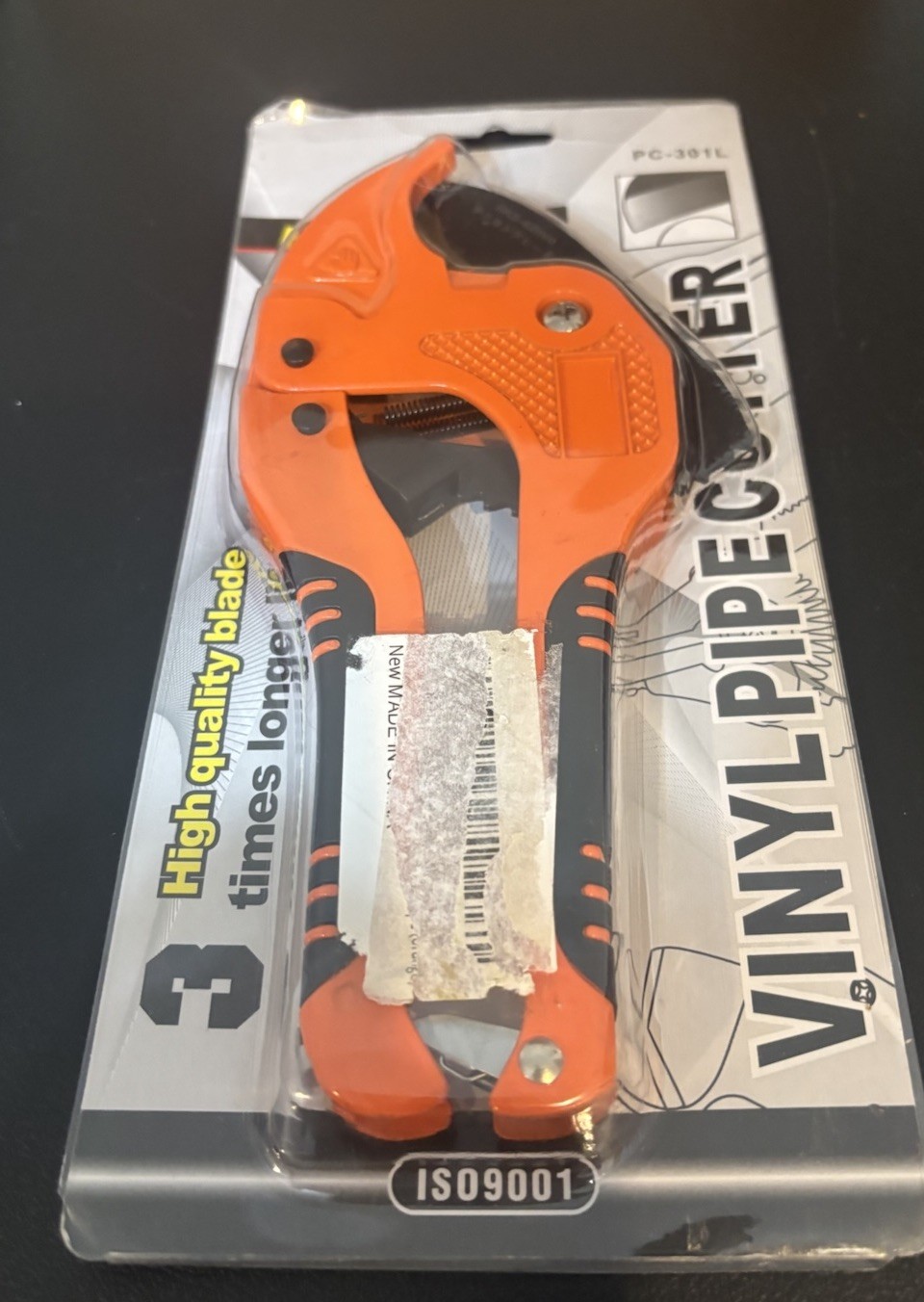 PC-301L High Quality Vinyl Pipe Cutter PEX PLUMBING, NEW FREE SHIP!