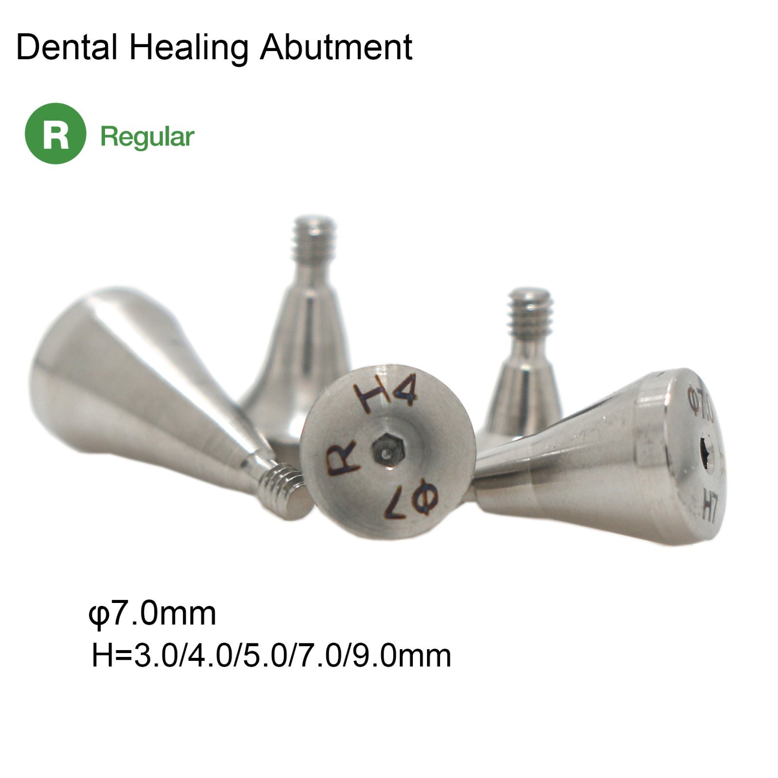US Dental Locator/Healing Abutment Male Cap Insert for DIO UF II Regular Implant