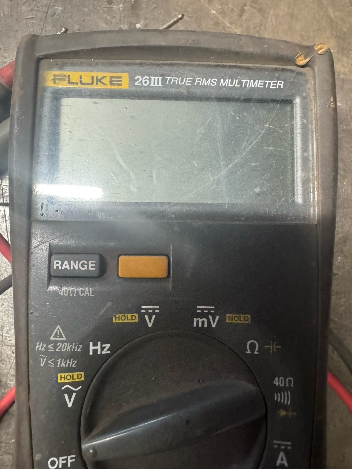 Fluke 26 III True RMS Digital Multimeter –