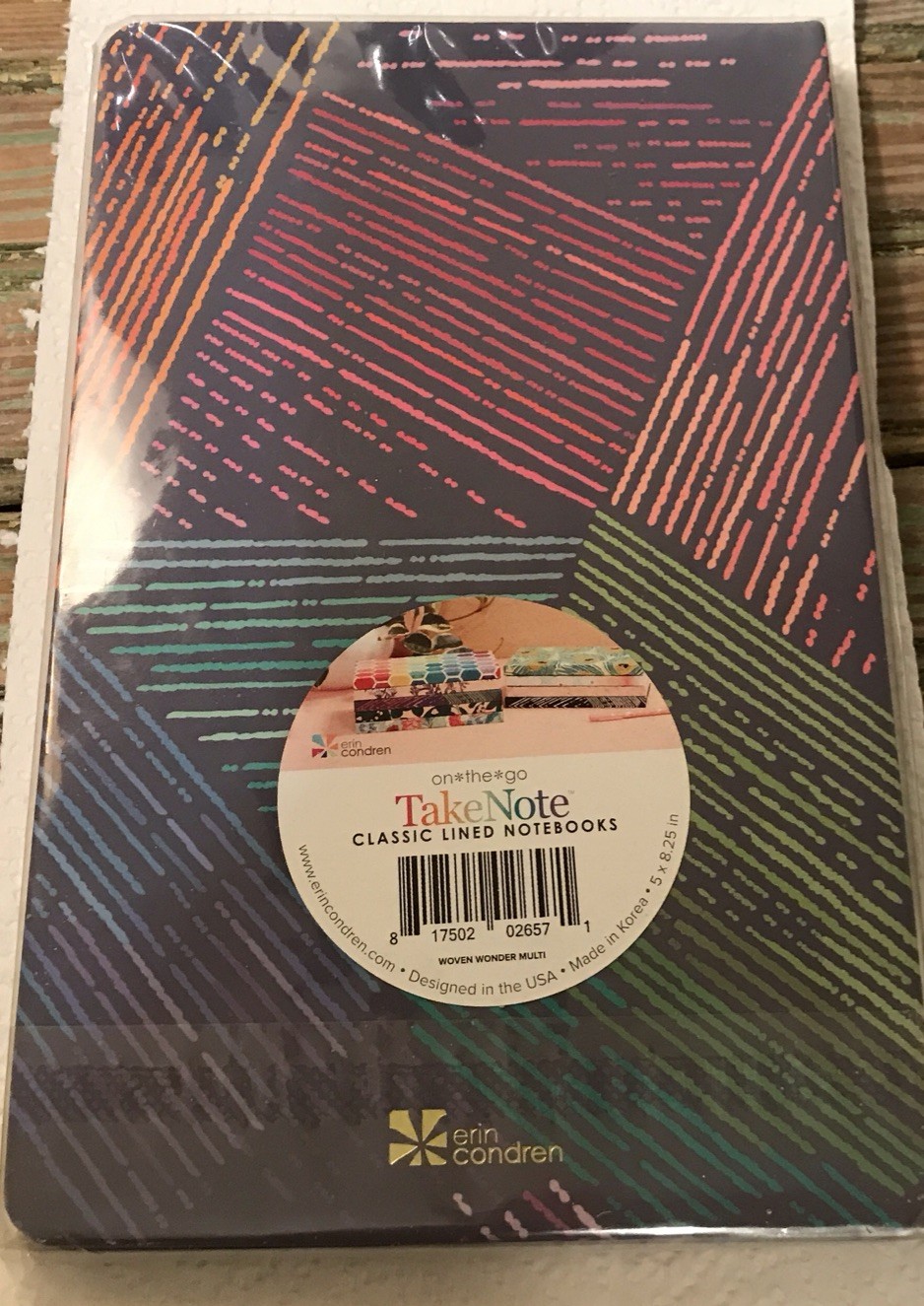 Erin Condren Hard Cover Notebook Lined NEW