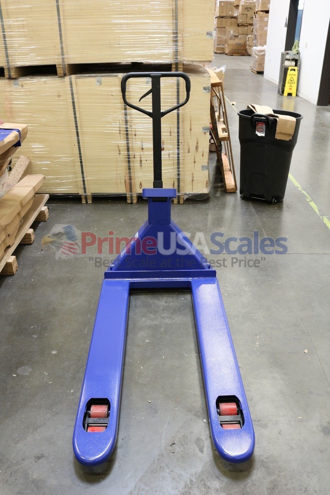 5 Year Warranty Pallet Jack Scale with Built-in Scale 3,500 x 1 lb Capacity