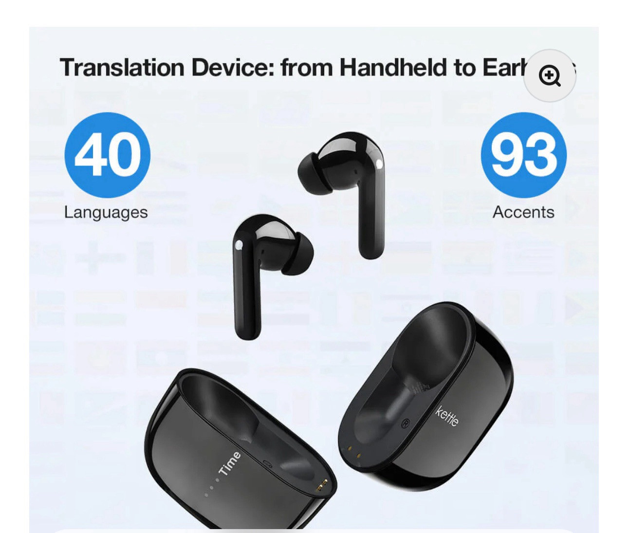 Timekettle M3 Language Translator Earbuds – Online/Offline Translation – NEW!