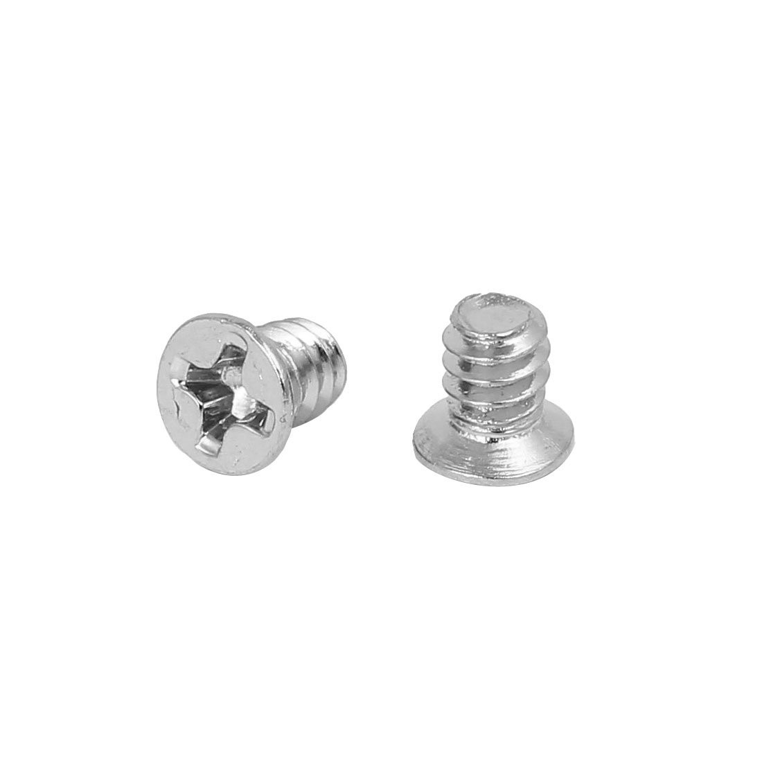 100PCS 3.5-Inch HDD Flat Phillips Head Hard Drive Screws – Durable Nickel Plated