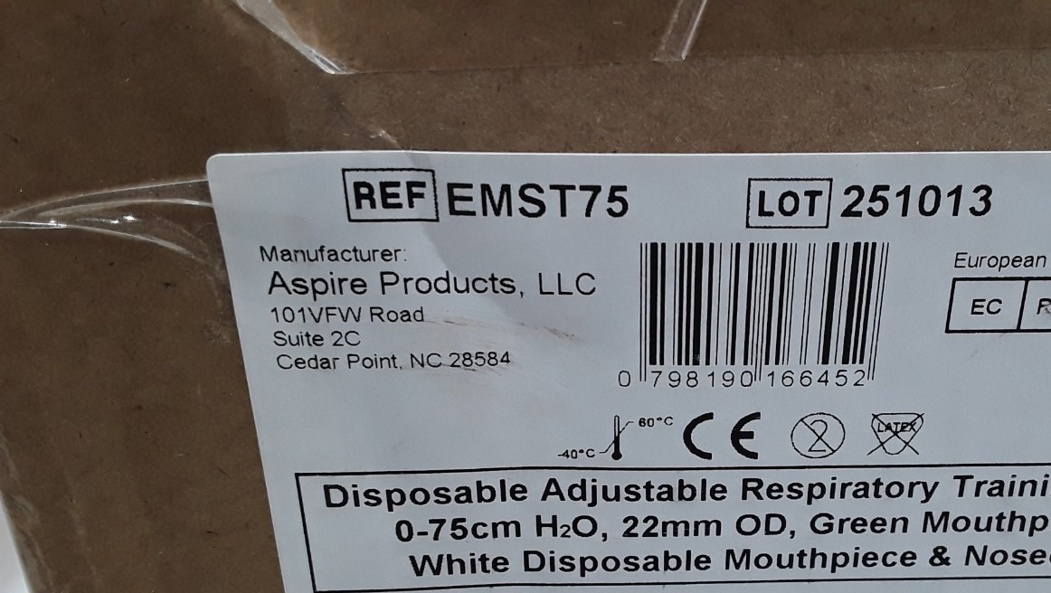 Aspire Disposable Adjustable Training Valve REF EMST75