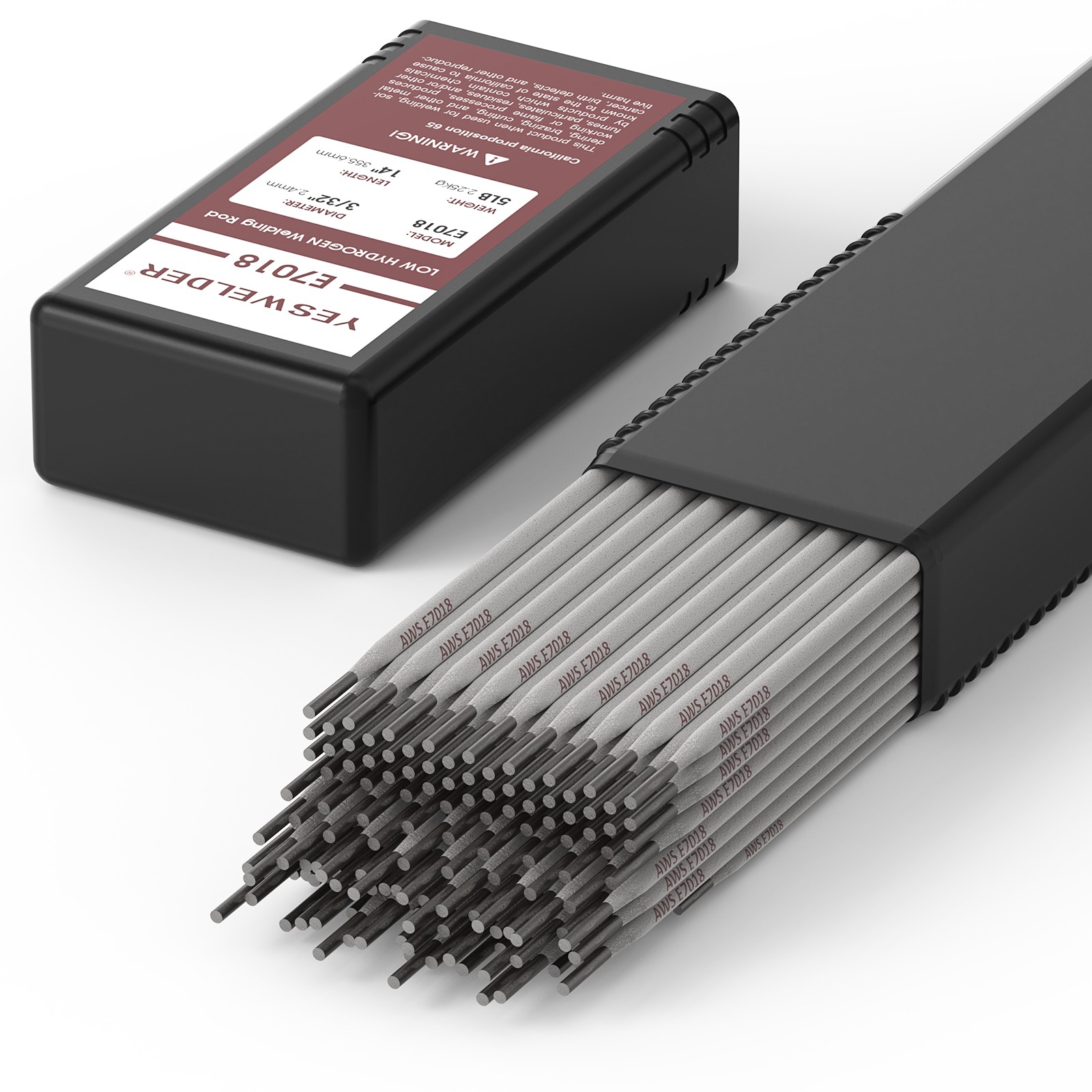 E7018 3/32″,1/8″,5/32″ Welding Rod Low Hydrogen Carbon Steel Stick Electrodes
