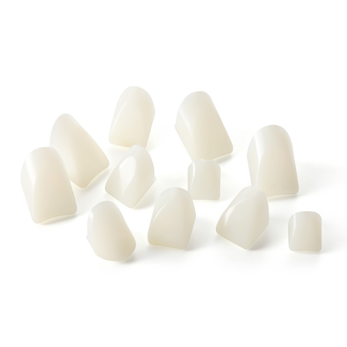 Dental Resin Anterior Dental Temporary Porcelain Crown Veneers Stable Teeth