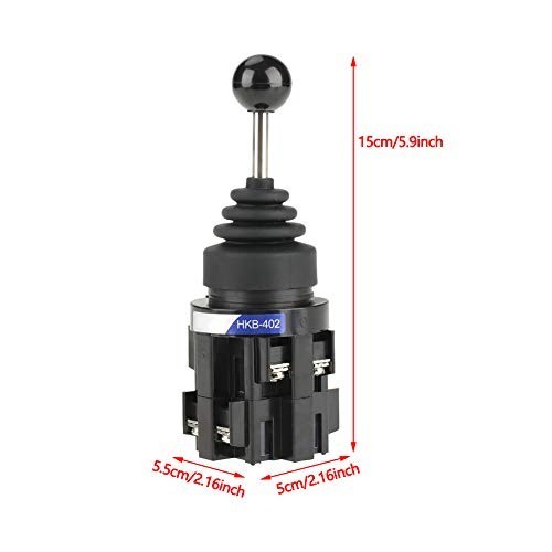 4NO 4 Position Joystick Switch 4 Way Momentary Return 30mm Monolever Joystick…