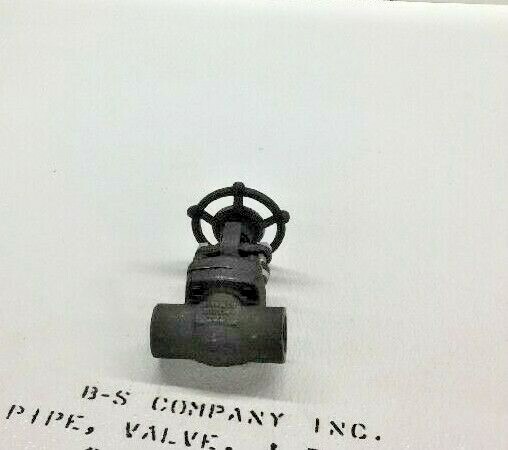 DSI 4101A8-18 Forged Steel Gate Valve 3/4″ CL 800 Socket X Thread 1975 psi CWP