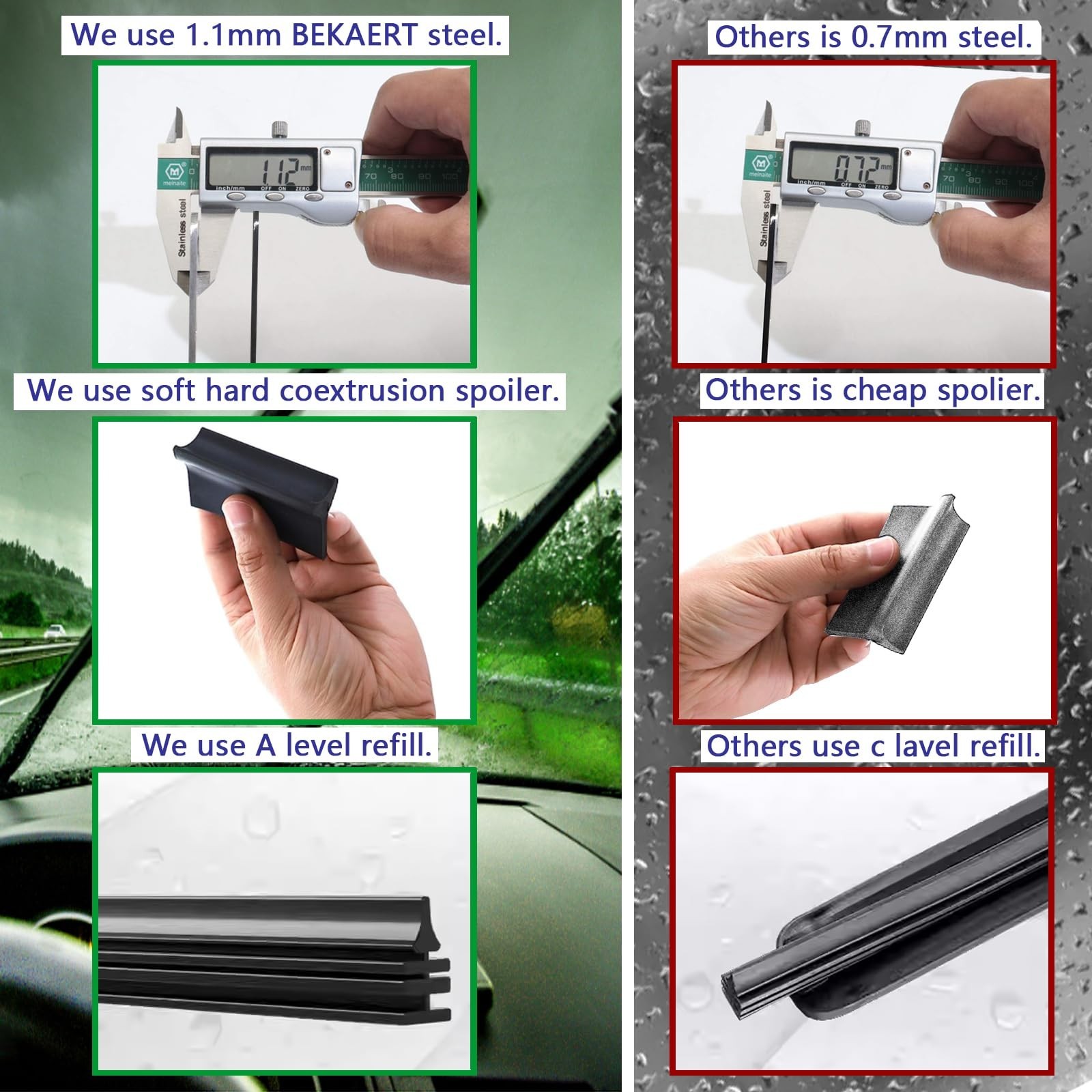32 Wiper Blades for Rv or Motorhome rv windshield wipers 12mm 9mm J Hook with…
