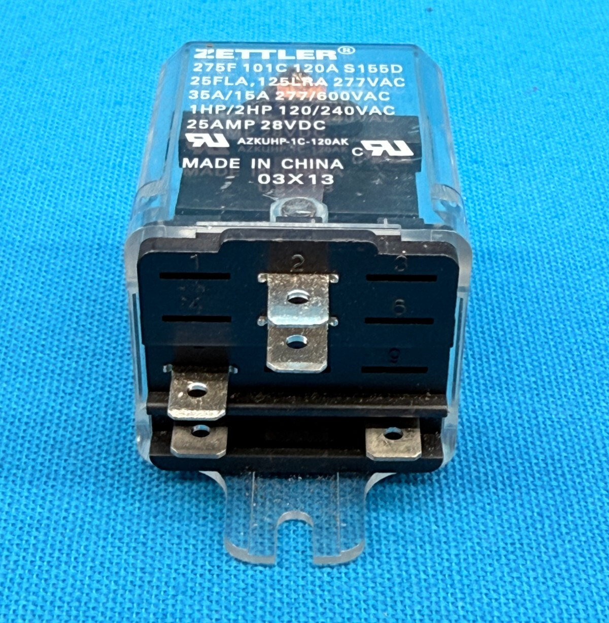 Zettler Power Relay AZKUHP-1C-120AK / 1460-1271 for Coleman Mach AIR Conditioner