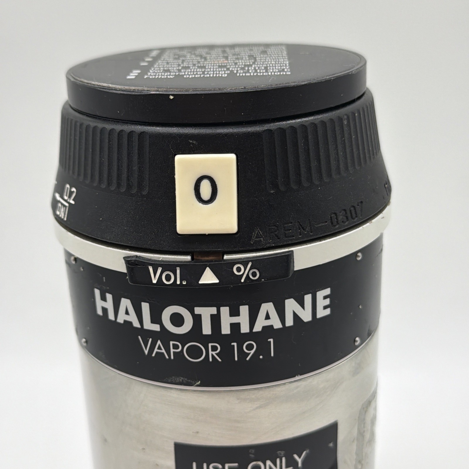 Drager Vapor 19.1 Halothane Safety Fill Anesthesia Vaporizer 0.2 – 5 Vol. %