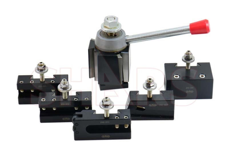 Shars 13-18″ CNC CXA Wedge Quick Change Tool Post Set 250-333 + Certificate R}