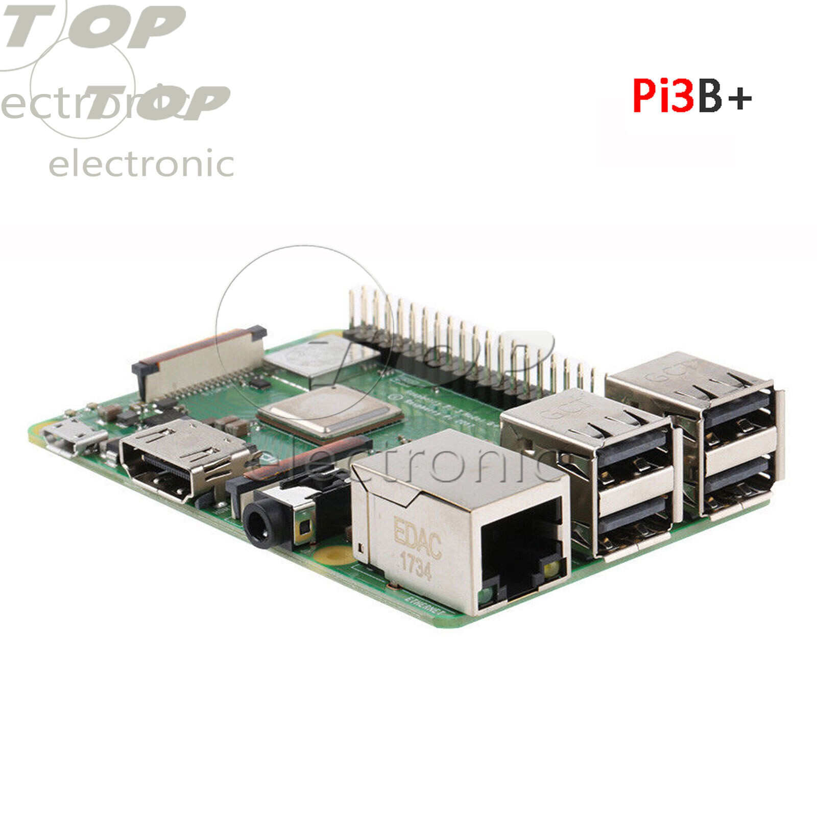 Raspberry Pi 3 Model B Plus 1.4GHz Quad Core 64Bit 1GB RAM (2018 Model)
