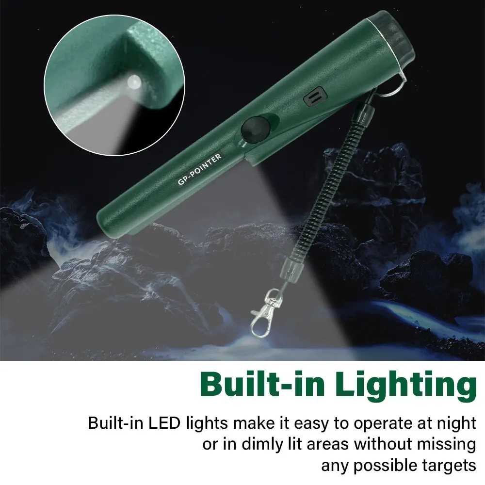 Metal Detector HandHeld Pro Pinpointer Pointer Probe Waterproof Sensitive Tester