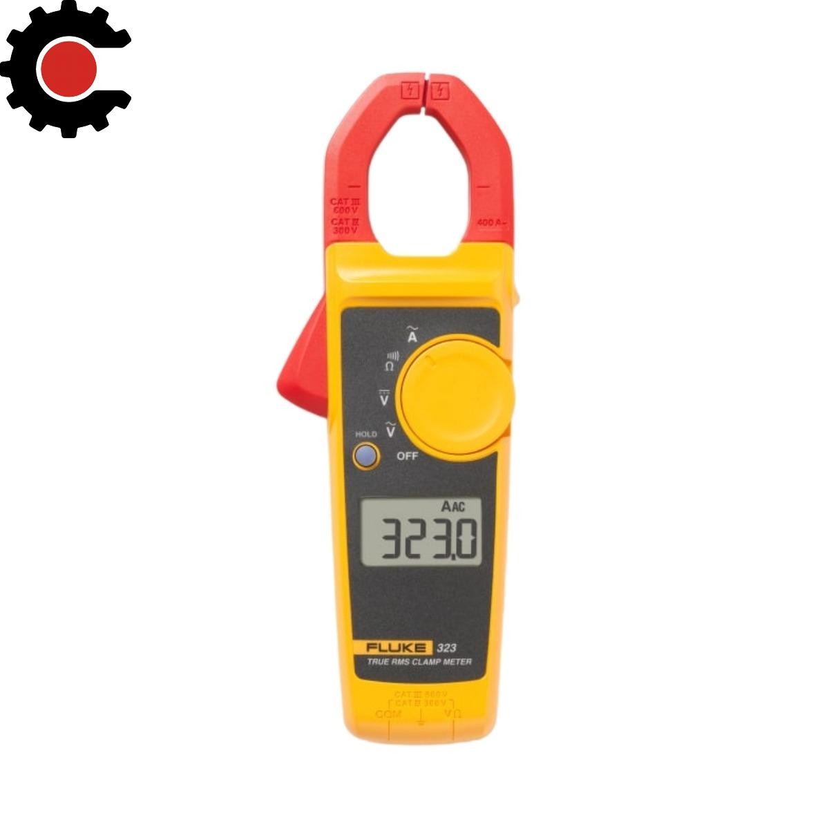 Fluke 323 True-RMS Clamp Meter 600V AC/DC 400A Current Measurement