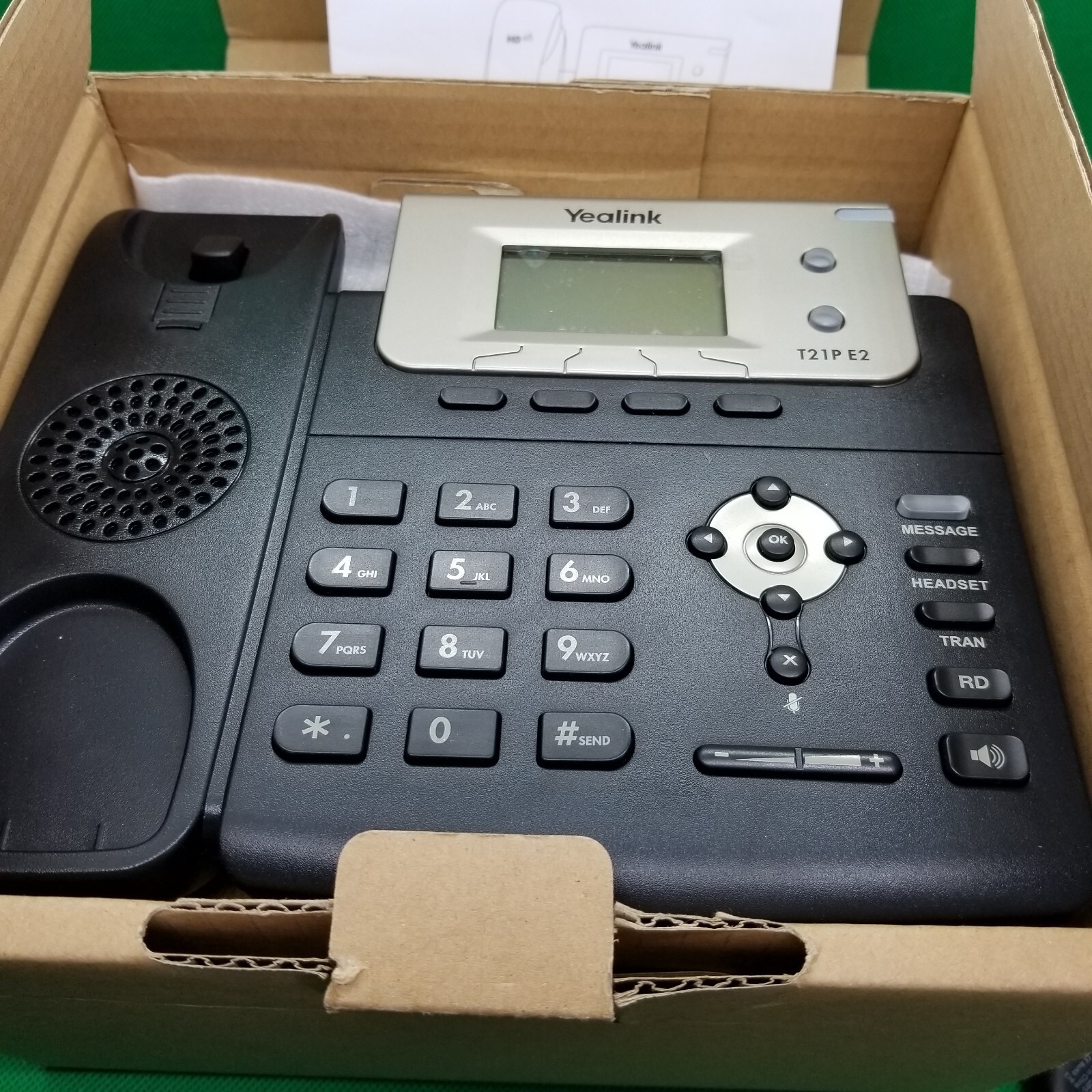 Yeahlink Model SIP-T21P E2 Enterprise IP Desk Phone Office Business Multi-lines