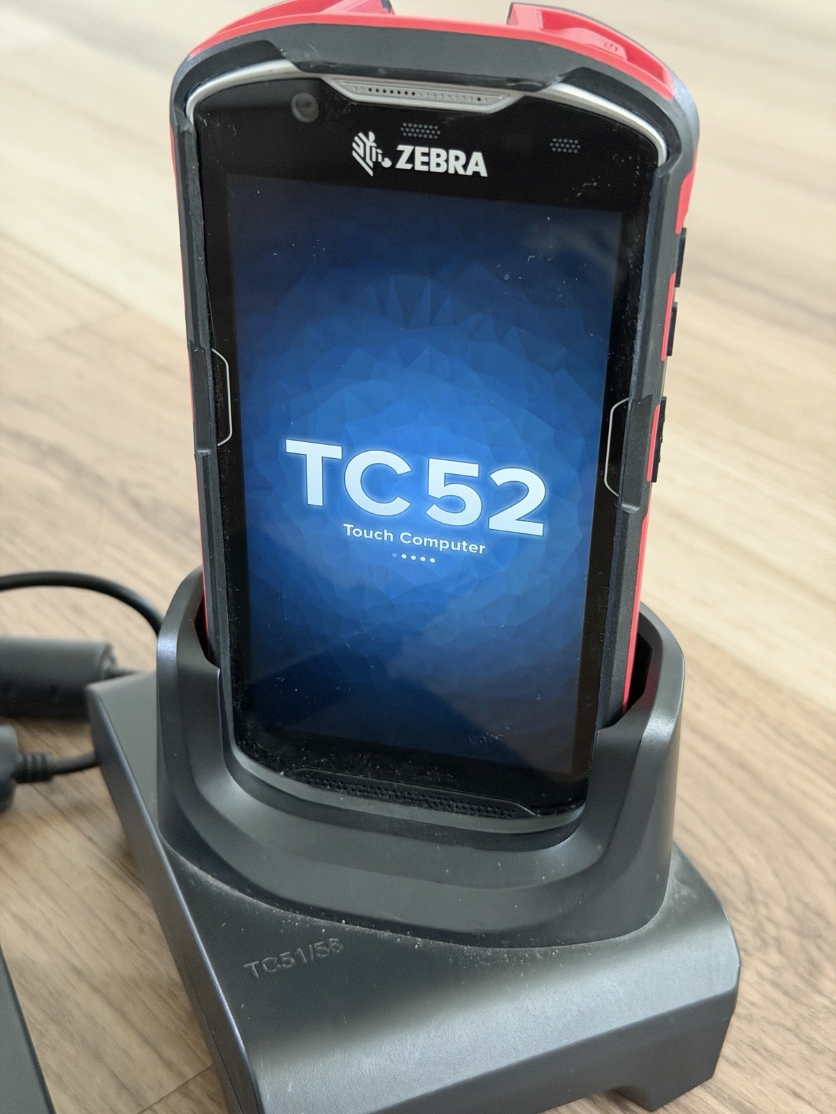 Zebra TC52 TC520K Android 13 Complete OEM Bundle Cradle Grip Battery