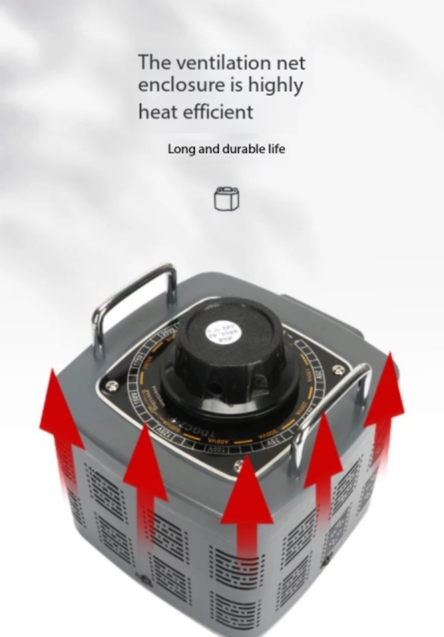 AC Contact Voltage Regulator Tdgc2 Single-phase 220V Adjustable Voltage