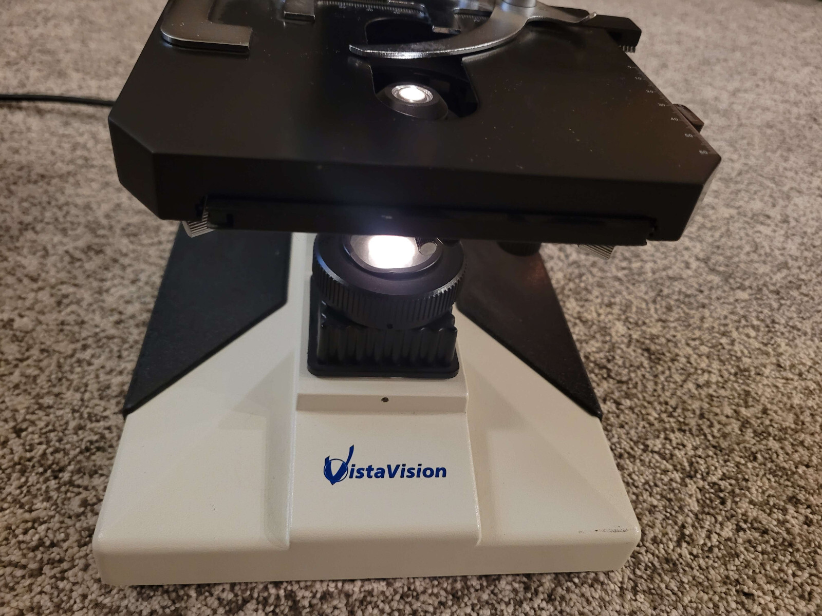 Vista Vision Microscope VWR 4 Objectives 4x 10x 40x 100x