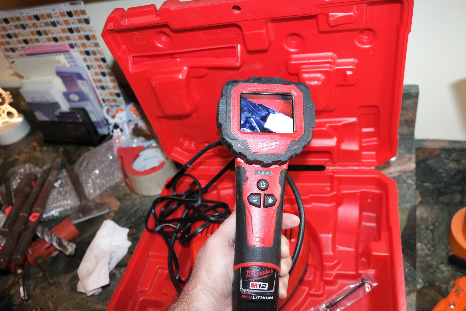 Milwaukee 2313-21 M12 M-Spector 360 Inspection Camera Kit w/ Battery & Case