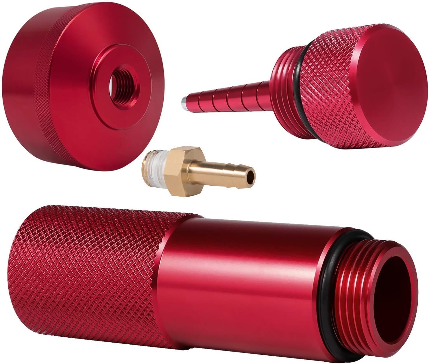 Extended Run Gas Cap & Mess-Free Oil Kit for Honda EU2200i w/Magnetic Dipstick