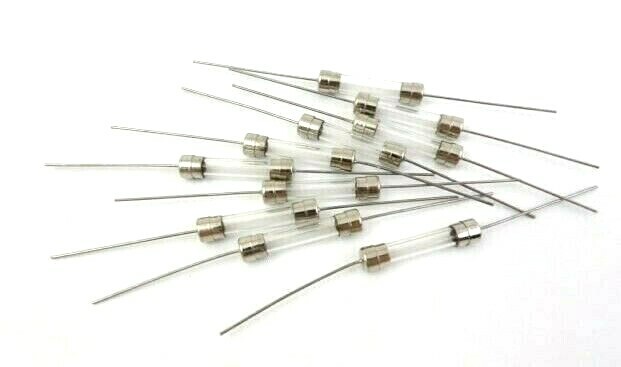 Lot of 50 Littelfuse 3AG 3A PT Fuses 3 Amp 250 Volt 318003 Pigtail Fuse