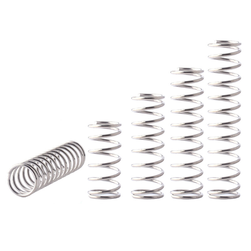 Compression Spring 1.2mm Wire Dia 8-13mm Dia 10-200mm Length A2 Stainless Steel