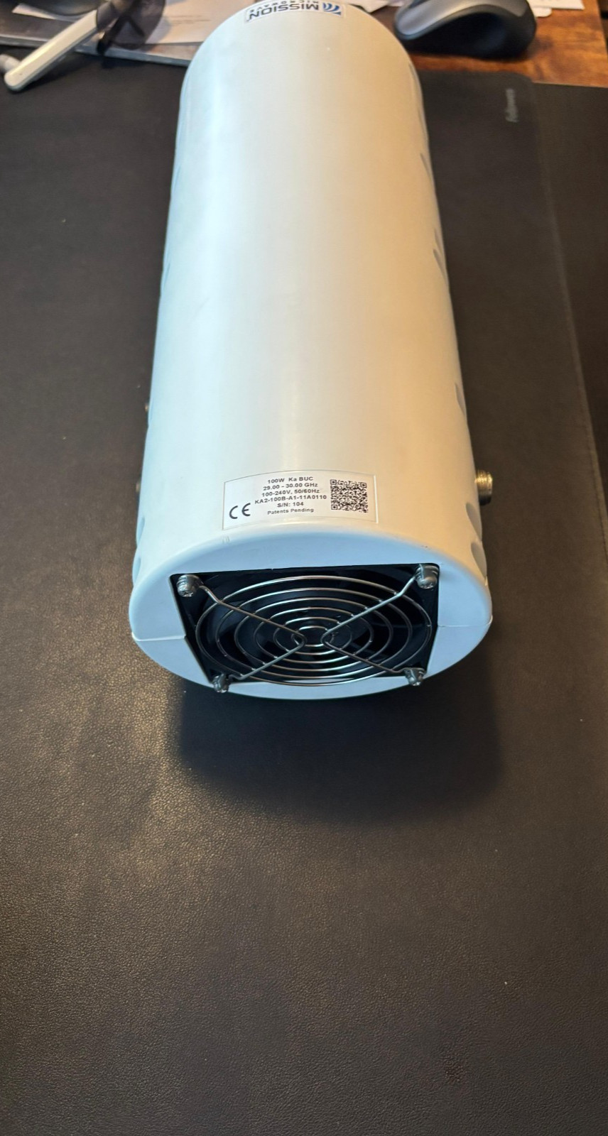 KA Buc, Mission Microwave Javelin 100 Watt Ka Buc 29.0 – 30.0 Ghz 110/240V