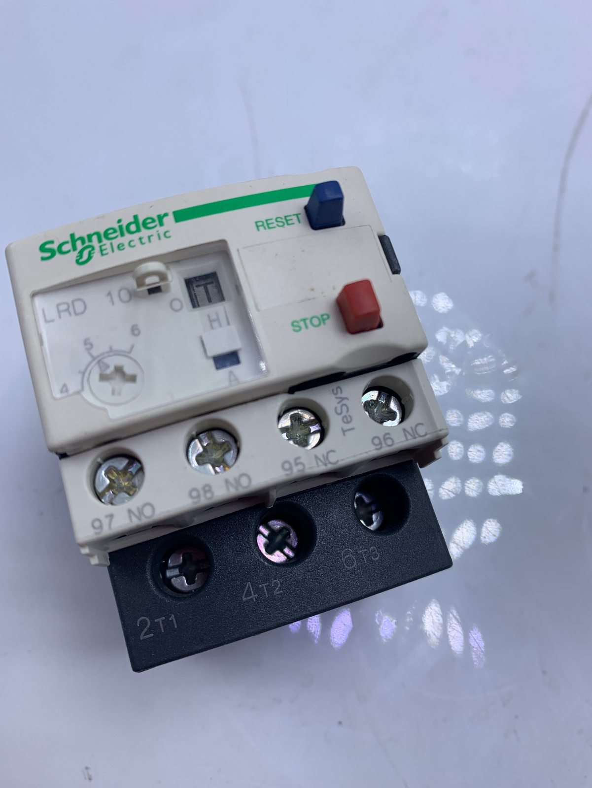 Schneider Electric LRD 10 Thermal Overload Relay 600V 4-6Amp TESTED
