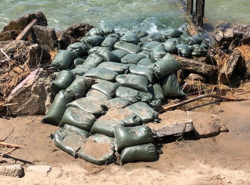 Sandbaggy 50 Green Empty Sandbags For Sale 14×26 Sandbag Sand Bags Bag Poly