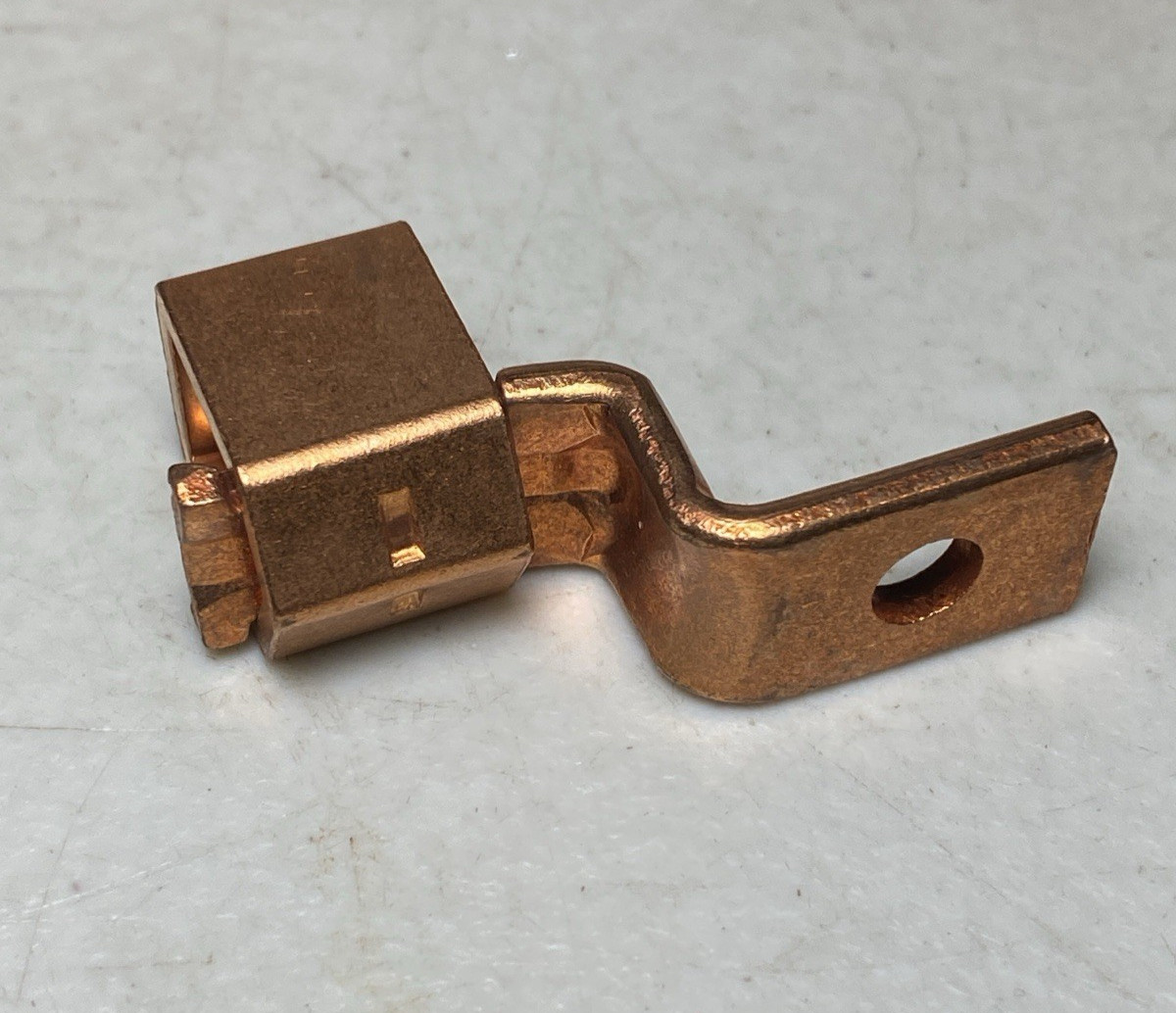 Qty 10- Blackburn Copper Mechanical Screw Lug Offset 1 Hole, 2 – 1/0 STR BTC1102