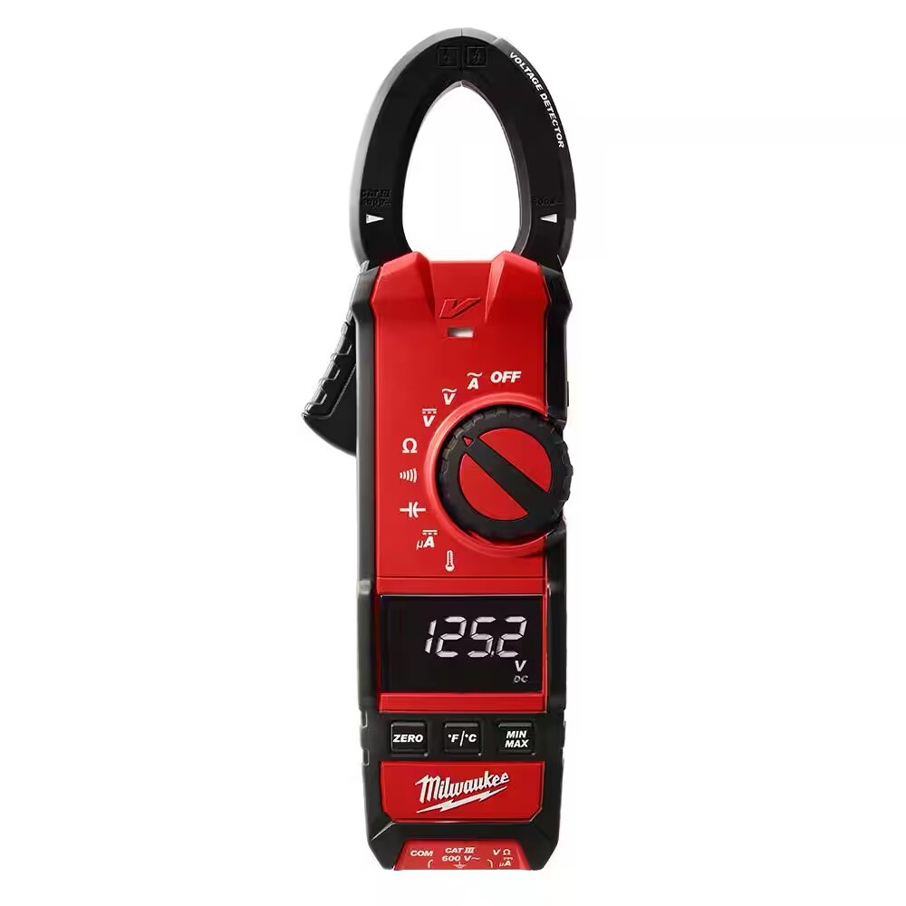 Milwaukee 2236-20 Clamp Meter for HVAC/R – Red
