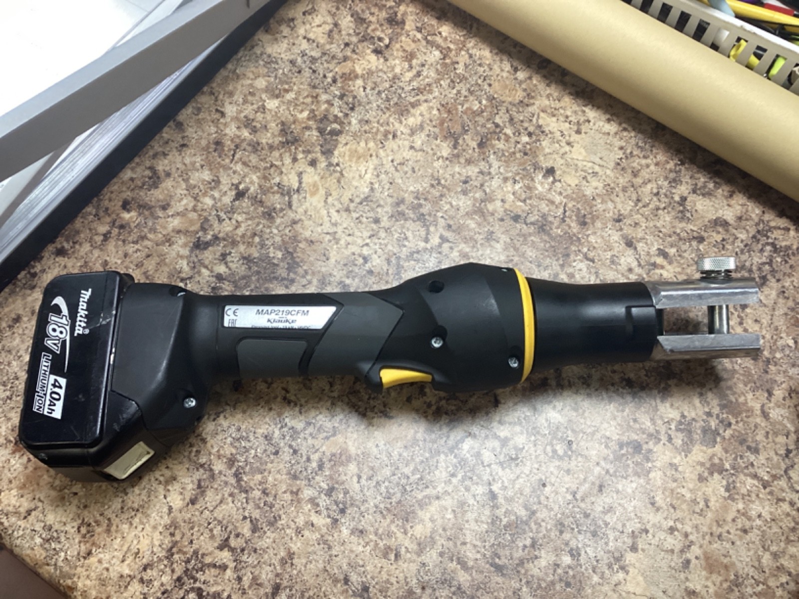Klauke MAP219cfm Battery Powered Hydraulic Press Tool only
