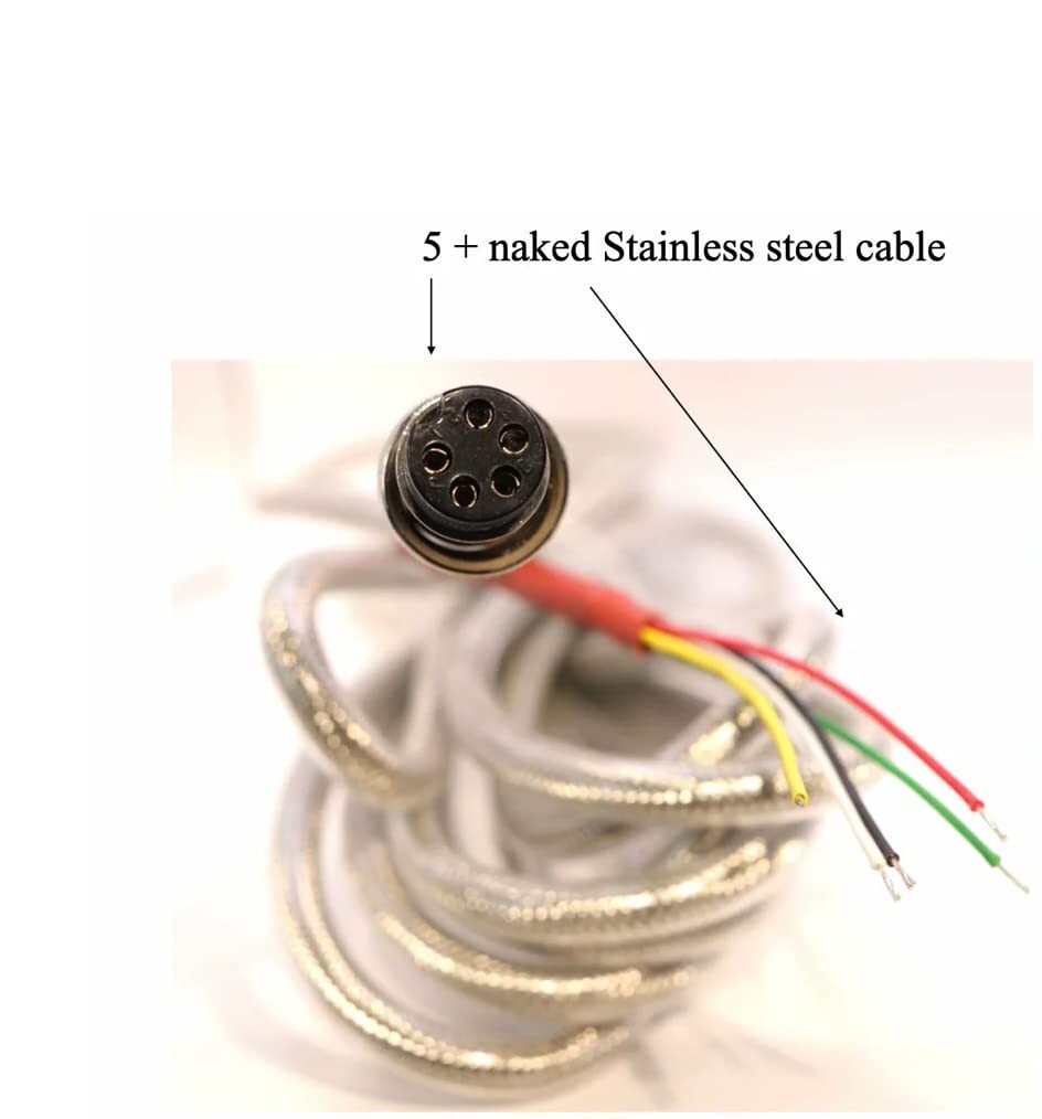 15′ Cable with connector For SBI-505 Brecknell indicator, 5 pin Connector, NEW
