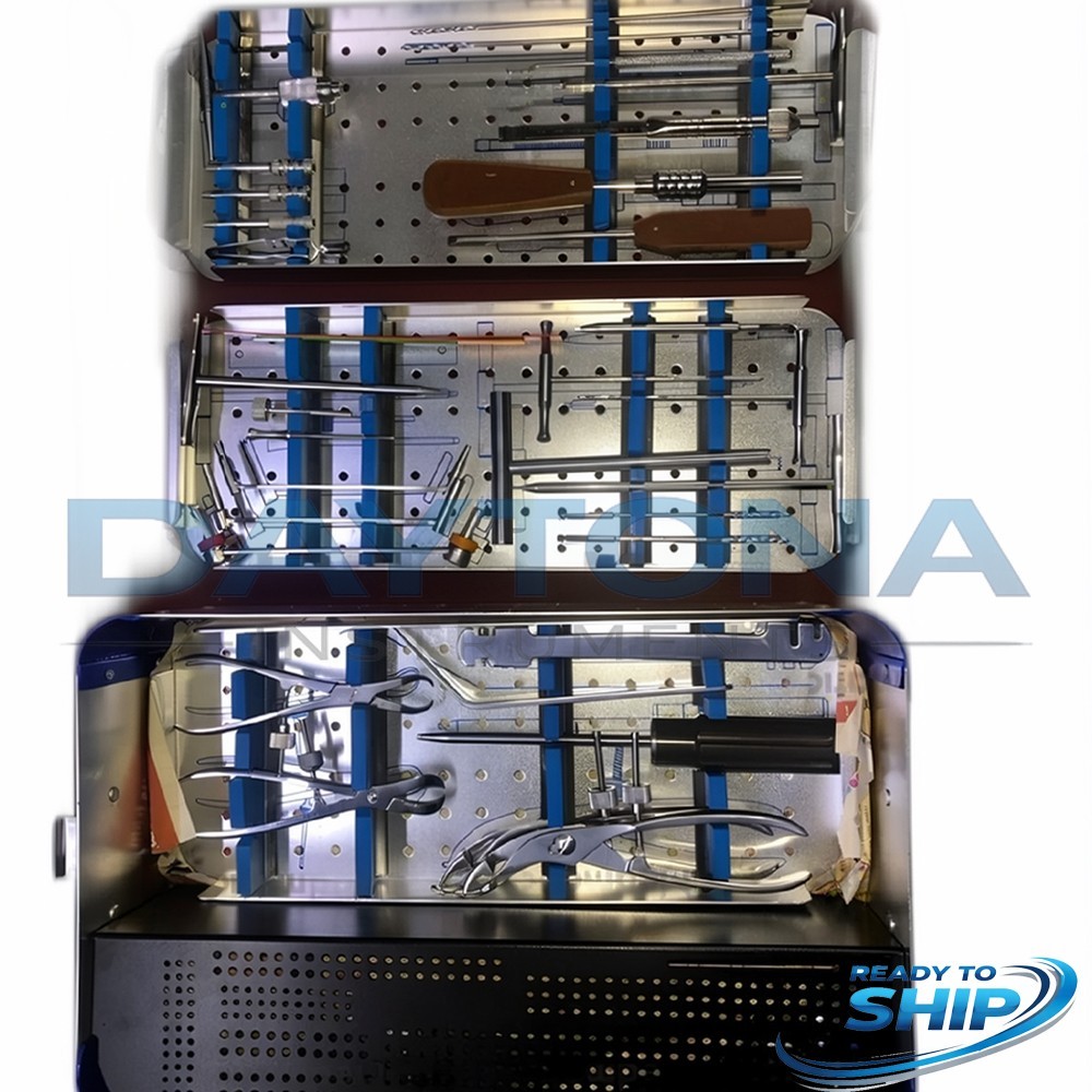 Large Fragment Orthopedic Instruments Set with Sterilization Surgical Box A+