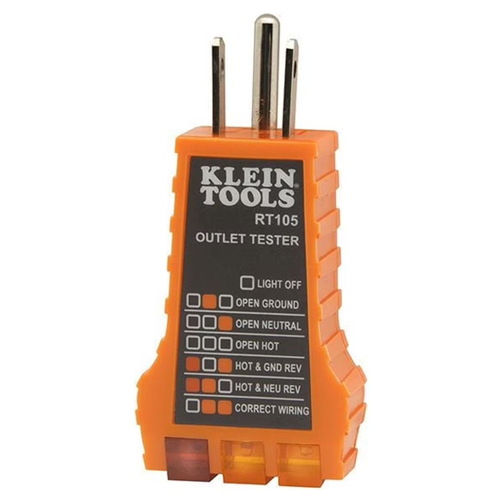 Klein Tools 69149P Digital Multimeter Voltage Tester Outlet Test Kit New