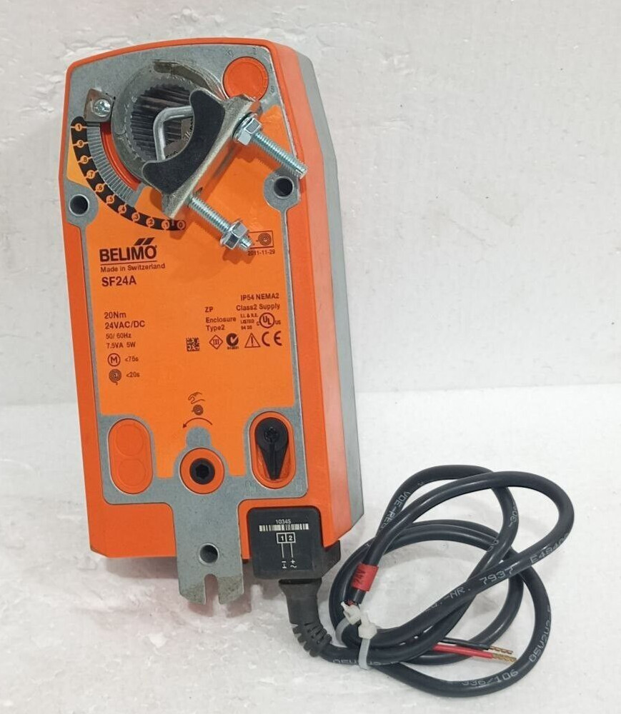 BELIMO SF24A 20Nm 24VAC /DC SPRING RETURN ROTARY ACTUATOR NEW FAST SHIPPING