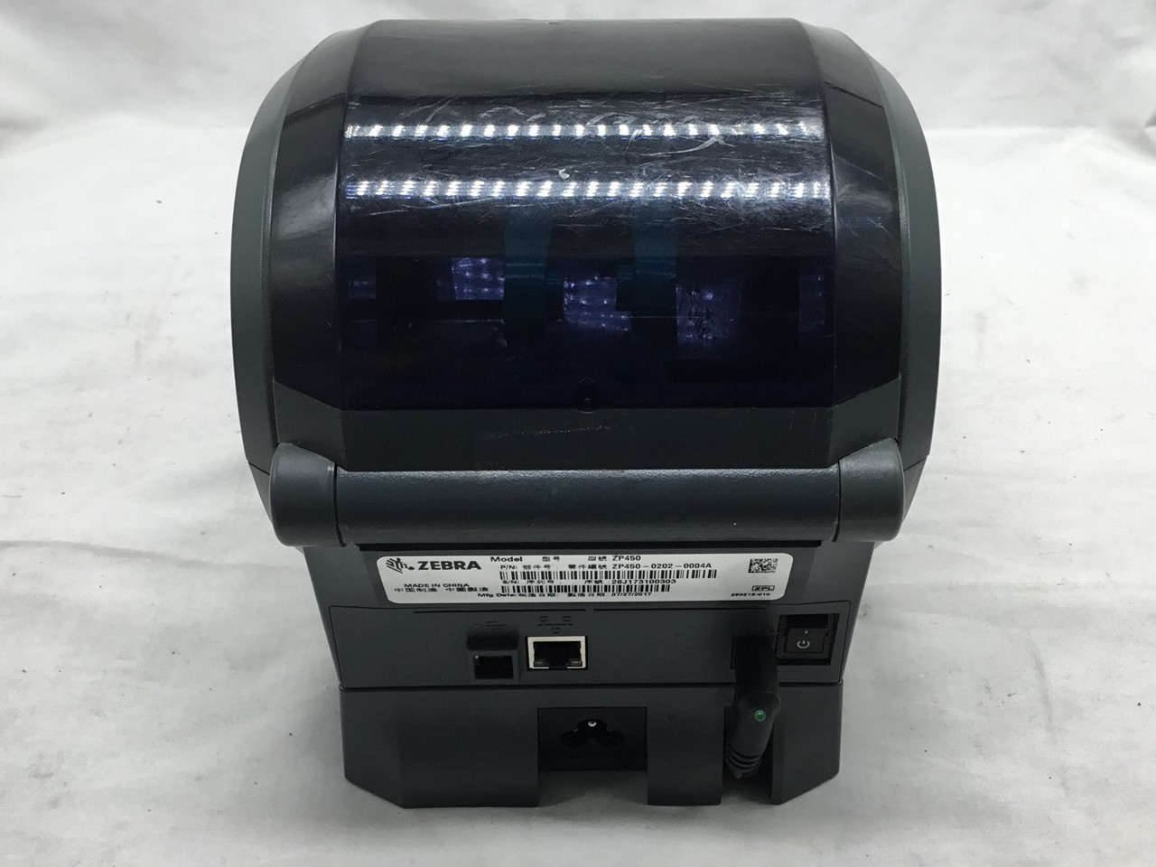 Zebra ZP 450 CTP Direct Thermal Printer – TESTED